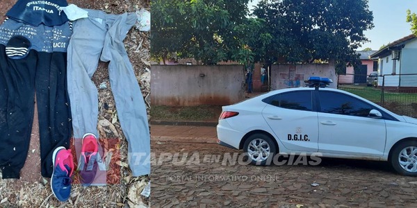 ALLANAMIENTO TRAS SUPUESTO HECHO DE ROBO HURTO AGRAVADO EN CAMBYRETÁ - Itapúa Noticias