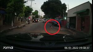 Nene de 2 años fue arrollado por una camioneta