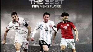 Lewandowski, Salah y Messi, finalistas al premio "The Best"