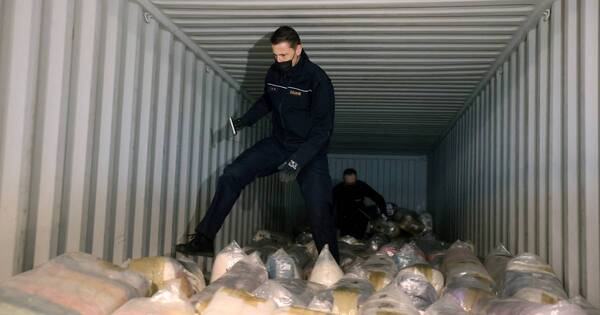 La Nación / Bélgica incauta récord de 89,5 toneladas de cocaína