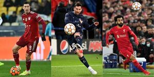 Lewandowski, Salah y Messi, finalistas al premio “The Best” - Fútbol Internacional - ABC Color