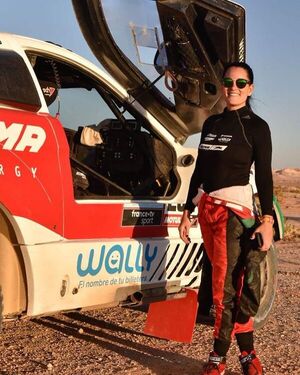 La particular propuesta de Andrea Lafarja a la organización del Dakar - Gente - ABC Color