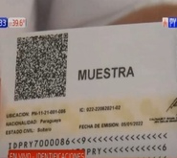 Identificaciones emitirá nuevo formato de cédula de identidad - Paraguay.com