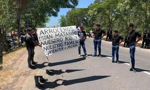Se extiende manifestación contra bombeo de arroceros en Villa Florida – Prensa 5
