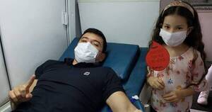 La Nación / Hoy reciben donantes de sangre a beneficio de niños