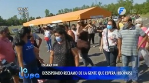 Se presenta nuevo inconveniente en el “hisopódromo”