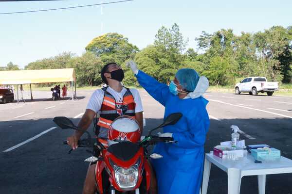 Test covid antígeno de alta factibilidad son realizados en el Autódromo "Rubén Dumot" - .::Agencia IP::.