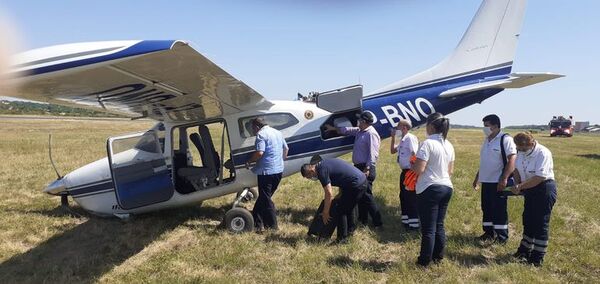 Reportan un percance aéreo con suerte en Silvio Pettirossi - Nacionales - ABC Color