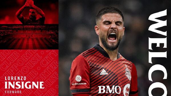 Lorenzo Insigne firma con el Toronto FC de la MLS