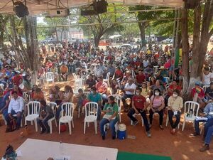 FNC celebra  22 años de creación del asentamiento campesino Crescencio González - Nacionales - ABC Color