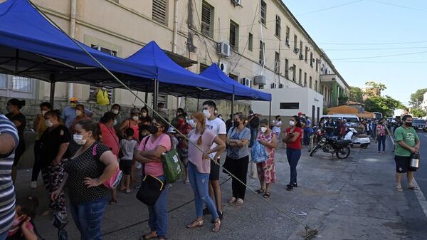Problemas al cierre de jornada de hisopado en XVIII Región Sanitaria - Nacionales - ABC Color