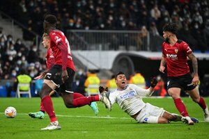 El insólito penal que le cobraron a Omar Alderete ante el Real Madrid