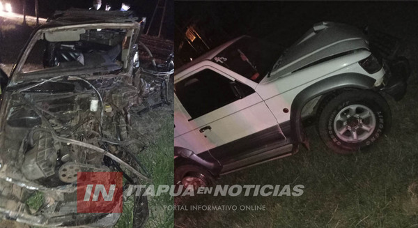 CNEL. BOGADO: BRUTAL CHOQUE FRONTAL DEJA UN FALLECIDO - Itapúa Noticias