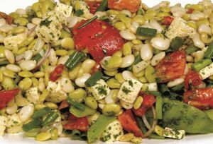 Ensalada de poroto manteca: la ensalada más fresca - Gastronomía - ABC Color