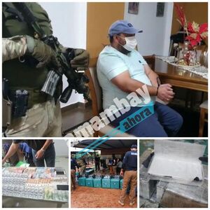 Operación “Navis”: capturan a presunto jefe narco y decomisan casi 1.000 kilos de cocaína