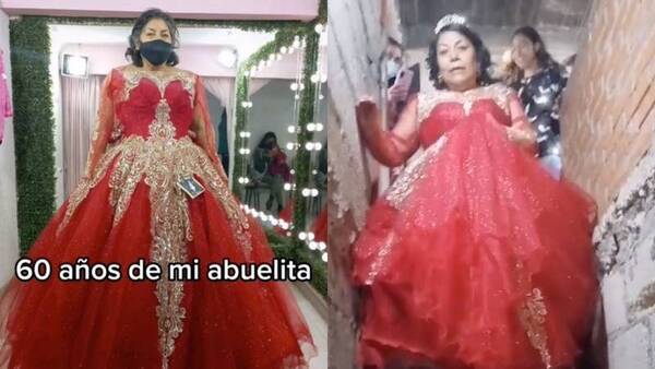 Crónica / Abue cumplió 60 pirulos, pero lo celebró como fiesta de 15 años