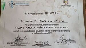 Narco que cayó en Cordillera tenía certificado de lucha antidroga