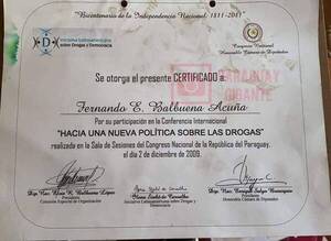 Crónica / El capo narco ndaje se capacitó ¡en lucha contra las drogas!