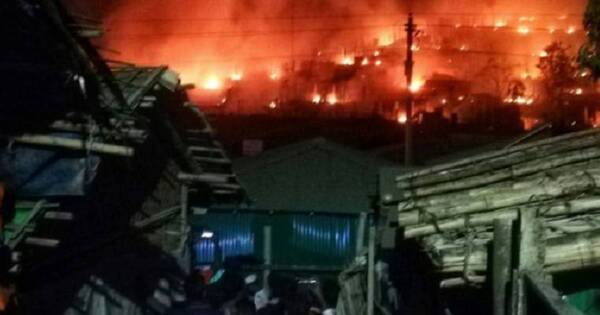 La Nación / Un rayo destruye un edificio en Sudáfrica