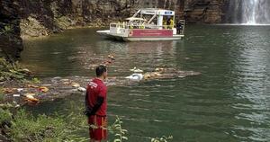 Brasil: sube a 10 el número de muertos tras desprendimiento de rocas en lago