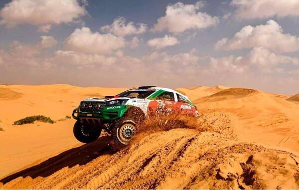 Crónica / Andrea voló bajo en el Dakar