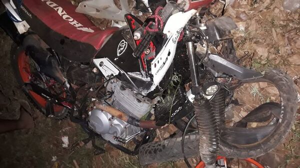 Macatero fallece tras embestir con su motocicleta por una columna - Nacionales - ABC Color