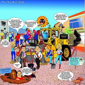 Mbeguemi Online: La aplanadora, la aplanadora...ya no puede caminar » San Lorenzo PY