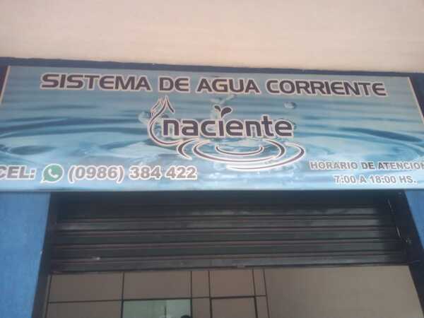 Denuncian que empresa franqueña deja sin agua a pobladores del km 8 Monday - La Clave