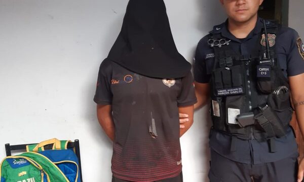 Detienen a menor de 15 años por un robo domiciliario en Minga Guazú – Diario TNPRESS