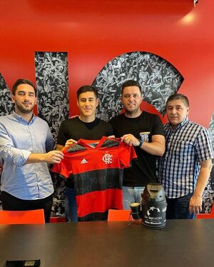 Santiago Ocampos: “El Flamengo desde hace unos años ya quería contar conmigo” - Fútbol Internacional - ABC Color