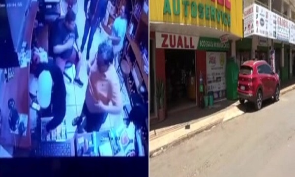 Violento asalto en local comercial en CDE - SNT