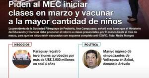 La Nación / LN PM: las noticias más relevantes de la siesta del 10 de enero