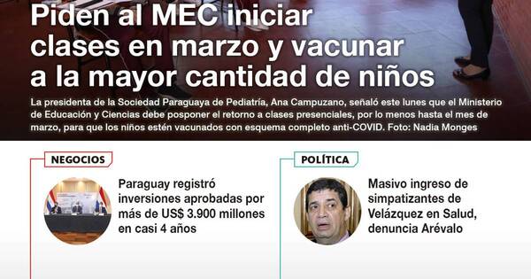 La Nación / LN PM: las noticias más relevantes de la siesta del 10 de enero