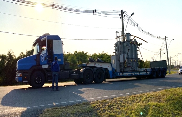 Inició el montaje del primer reactor de 500 kV en la Subestación de Villa Hayes - .::Agencia IP::.