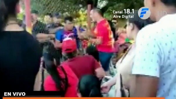 Caazapá: Hombre con antecedentes es detenido en una cancha de fútbol