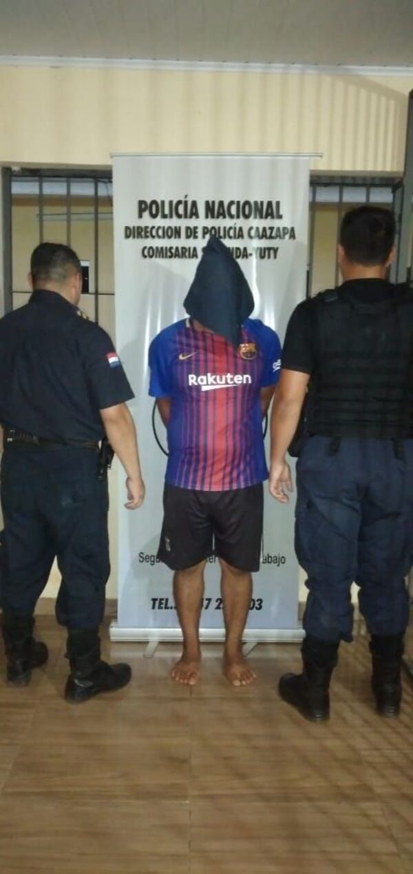Buscado por homicidio doloso fue detenido en pleno partido final de la Liga Yuteña - Nacionales - ABC Color