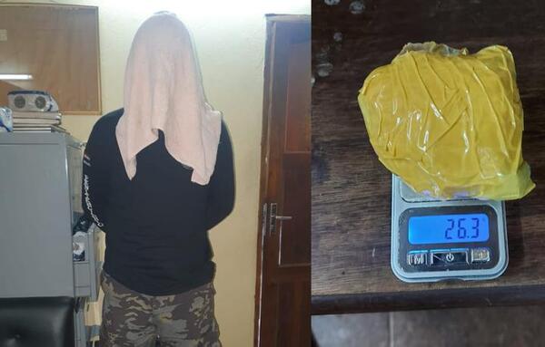 CDE: guardiacárcel intentó meter droga en penal y fue detenido
