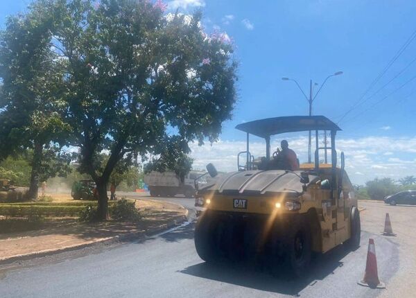 Corredor Metropolitano del Este: Prosigue recapado de la ruta PY07