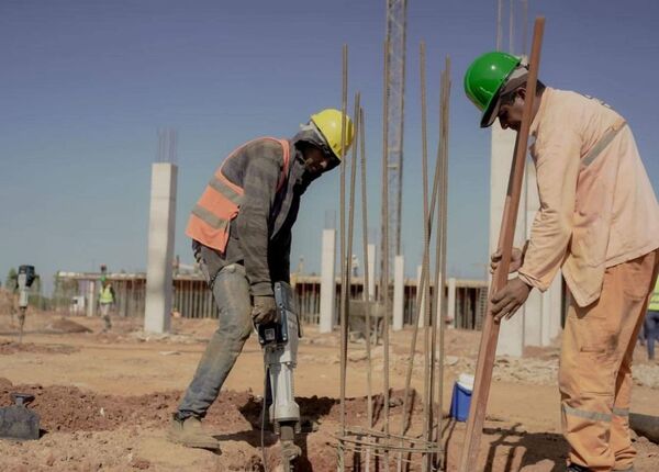 Avanzan obras en Gran Hospital de Coronel Oviedo