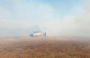 Crónica / Siguen y suman los incendios forestales en el Departamento Central