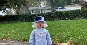 La Nación / Niña se disfrazó de Isabel II y la reina le contestó