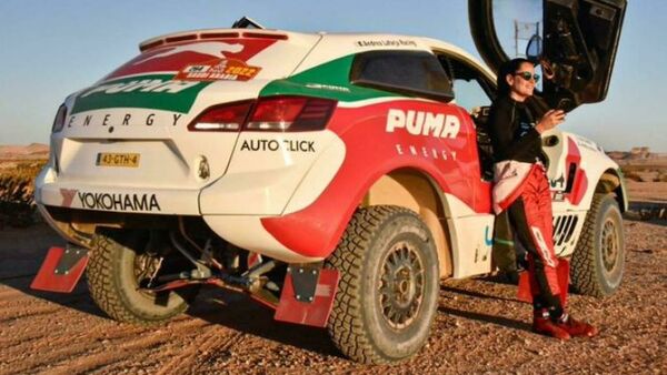 Andrea Lafarja, única representante de Paraguay en el rally más duro del mundo