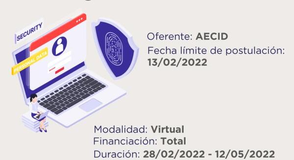 AECID ofrece curso gratuito en seguridad digital