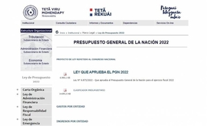 Diario HOY | Con un "clikc" Presupuesto General al alcance de la ciudadanía
