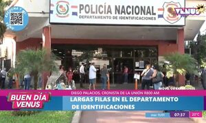 Continúan interminables filas en Identificaciones