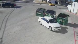 ¡Terrible! Abandonó a su bebé en un contenedor de basura y fue capturada por las cámaras