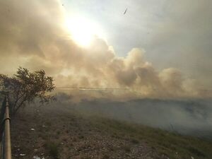 Humo torna insalubre el aire en varias zonas de Asunción - Nacionales - ABC Color