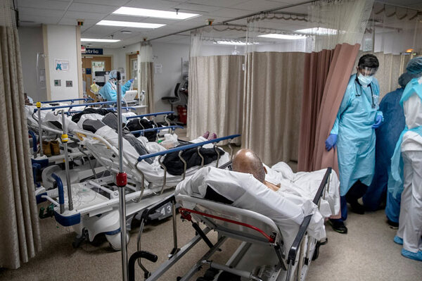 Por ómicron, EE.UU bate récord de hospitalizaciones por covid-19, más que por delta - .::Agencia IP::.