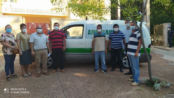 Entregan ambulancias en puestos sanitarios de Paraguarí - Nacionales - ABC Color