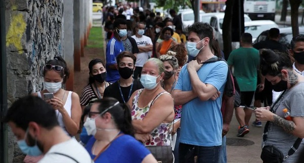 Brasil bajó de 10 a 5 días la cuarentena para personas asintomáticas contagiadas de Covid-19 - Megacadena — Últimas Noticias de Paraguay